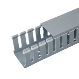 Panduit – Canaleta ranurada PVC Tipo F Gris...
