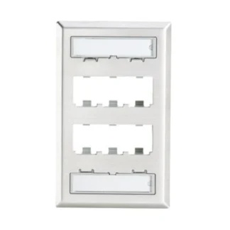 Panduit – Placa frontal de acero...
